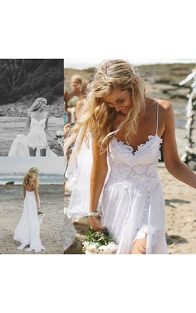 Beach Destination Bridal Dresses Casual Informal